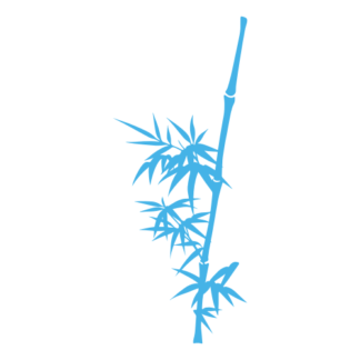 Bamboo Stick Decal (Baby Blue)